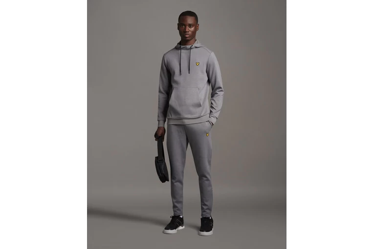 Lyle & Scott Fly Fleece Trainingsbroek Mid Grey Marl Heren 4 Lyle & Scott Fly Fleece Trainingsbroek Mid Grey Marl Heren - Afbeelding 4