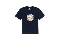 Element Astra T-shirt Navy Heren