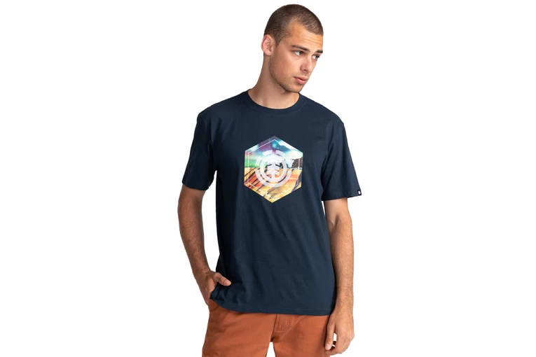 Element Astra T-shirt Navy Heren 2 Element Astra T-shirt Navy Heren - Afbeelding 2