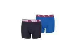 Puma 2-pack Logo Boxershorts Blue Combo KIDS