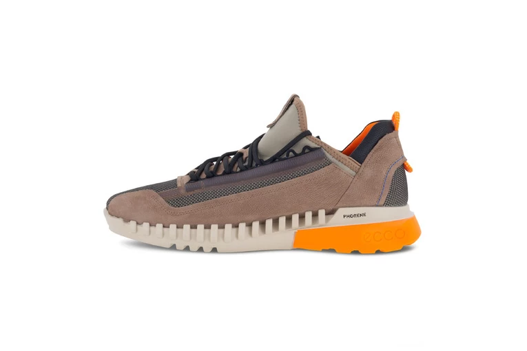 Ecco Zipflex Sneaker Morel Heren 2 Ecco Zipflex Sneaker Morel Heren - Afbeelding 2