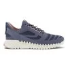 Ecco Zipflex W Sneakers Blauw Dames