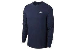 Nike Sportswear Longsleeve T-shirt Blauw Heren