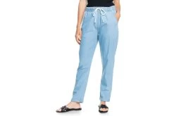 Roxy Slow Swell Denim Broek Lichtblauw Dames