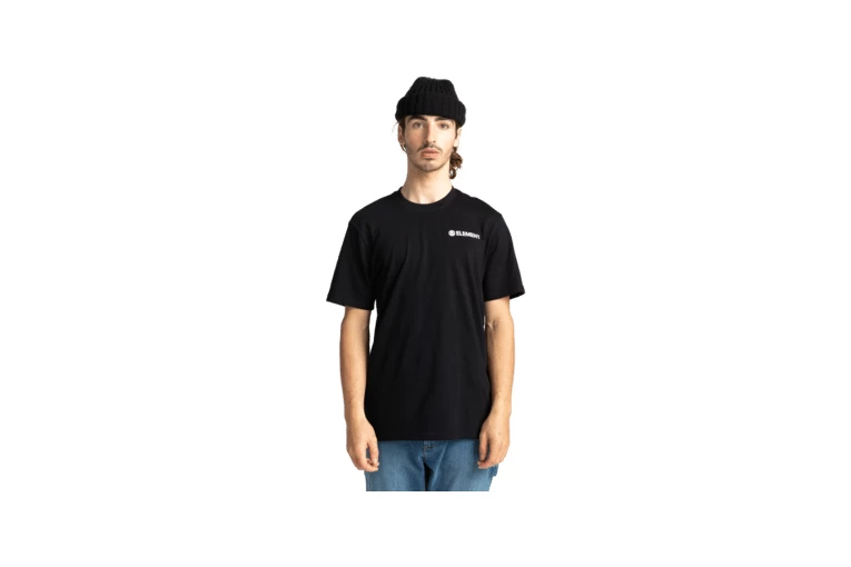 Element Blazin Chest SS T-shirt Zwart Heren 2 Element Blazin Chest SS T-shirt Zwart Heren - Afbeelding 2
