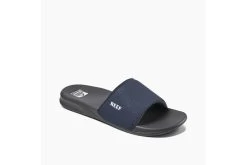 Reef One Slide Teenslippers Navy/white Heren