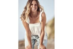 Roxy Bohemian Dance Top Snow White Dames -Koop de nieuwe sportmode. 37103131 4