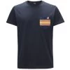 K-Way Ros Pocket Tape T-shirt Donkerblauw Heren