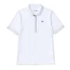 Lacoste SPORT Golfpolo Wit/navy Blauw Dames