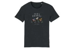 The Vandal Tête De La Course T-shirt Denim Zwart Heren