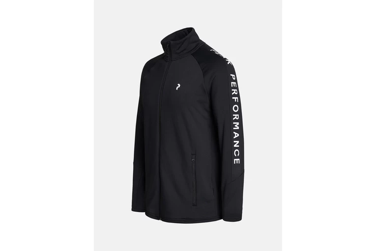 Peak Performance Rider Zip Jacket Zwart Heren 2 Peak Performance Rider Zip Jacket Zwart Heren - Afbeelding 2