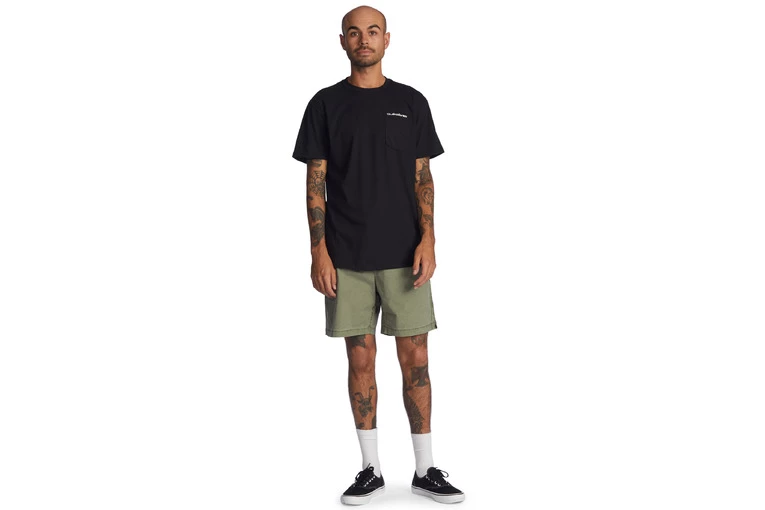 Quiksilver Taxer Elastische Short Four Leaf Clover Heren 6 Quiksilver Taxer Elastische Short Four Leaf Clover Heren - Afbeelding 6