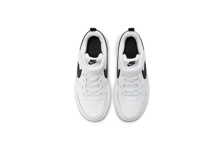 Nike Court Borough Low 2 Sneaker Wit/zwart Kids 4 Nike Court Borough Low 2 Sneaker Wit/zwart Kids - Afbeelding 4