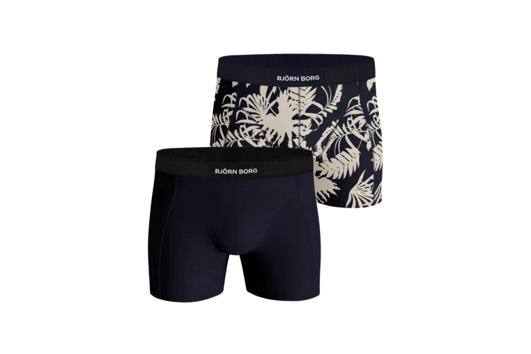 Björn Borg Core Boxershort Print/navy Heren 1 Björn Borg Core Boxershort Print/navy Heren