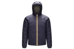 K-Way Jacques Thermo Plus.2 Double Jas Marineblauw / Zwart Vervaagd Heren