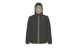 K-Way Le Vrai Claude 3.0 Orsetto Jas Groen Zwartachtig Unisex