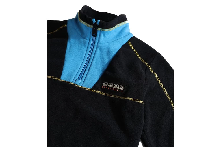 Napapijri Salty Fleecesweater Zwart KIDS 2 Napapijri Salty Fleecesweater Zwart KIDS - Afbeelding 2