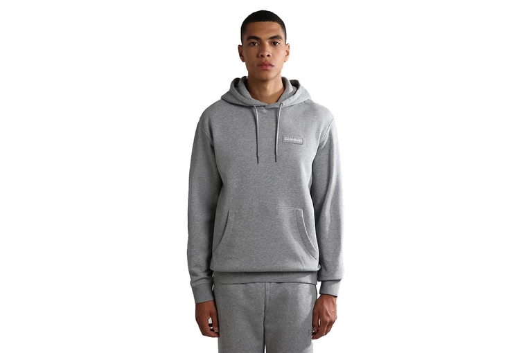 Napapijri Morgex Hoodie Sweatshirt Grijs Heren 1 Napapijri Morgex Hoodie Sweatshirt Grijs Heren