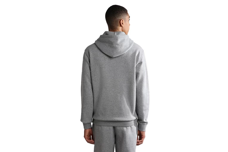 Napapijri Morgex Hoodie Sweatshirt Grijs Heren 2 Napapijri Morgex Hoodie Sweatshirt Grijs Heren - Afbeelding 2
