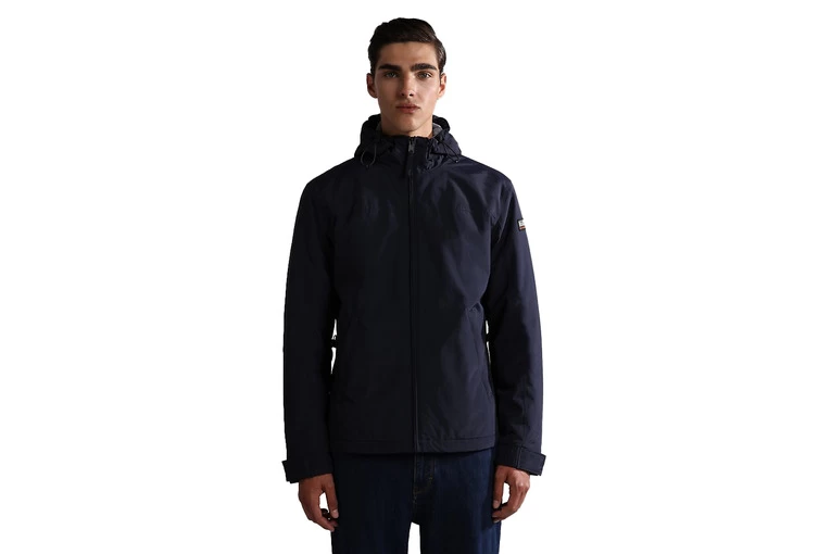 Napapijri Shelter Korte Jas Dark Blue Heren 1 Napapijri Shelter Korte Jas Dark Blue Heren