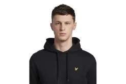 Lyle & Scott Pullover Hoodie Jet Black Heren -Koop de nieuwe sportmode. 37106833 4