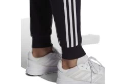 Adidas Essentials Fleece Fitted 3-Stripes Broek Black Heren -Koop de nieuwe sportmode. 37107273 5