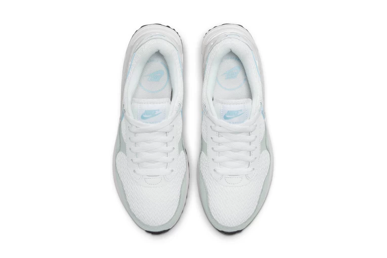 Nike Air Max SYSTM Sneakers Summit White/Light Silver/Wit/Ocean Bliss Dames 4 Nike Air Max SYSTM Sneakers Summit White/Light Silver/Wit/Ocean Bliss Dames - Afbeelding 4