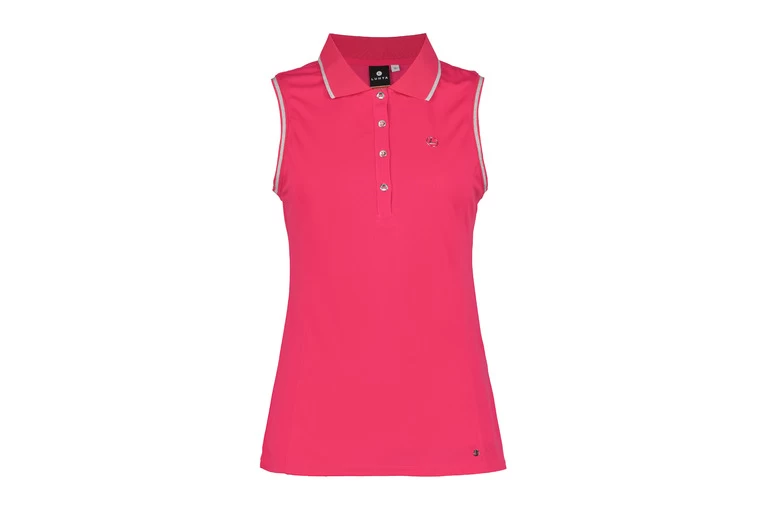 Luhta Kivisaari Polo Raspberry Roze Dames 1 Luhta Kivisaari Polo Raspberry Roze Dames