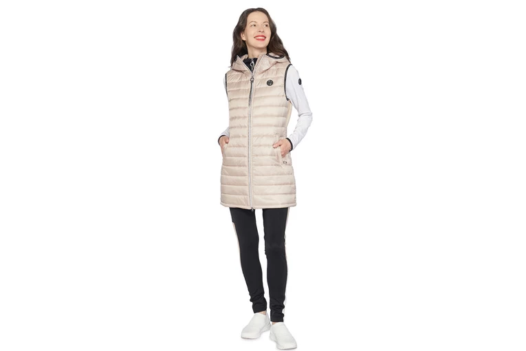 Luhta Isokallio Bodywarmer Beige Dames 2 Luhta Isokallio Bodywarmer Beige Dames - Afbeelding 2