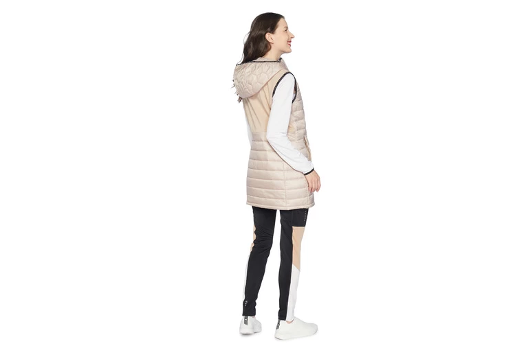 Luhta Isokallio Bodywarmer Beige Dames 3 Luhta Isokallio Bodywarmer Beige Dames - Afbeelding 3