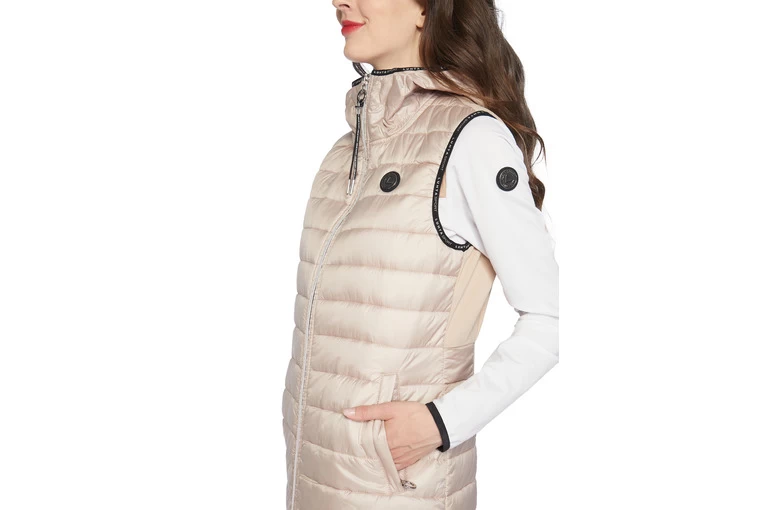 Luhta Isokallio Bodywarmer Beige Dames 4 Luhta Isokallio Bodywarmer Beige Dames - Afbeelding 4