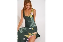 Banana Moon Mehiti Jurk Kaki Dames -Koop de nieuwe sportmode. 37108846 3