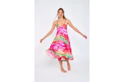 Banana Moon Oliana Meridasilk Jurk Roze Dames -Koop de nieuwe sportmode. 37108868 3