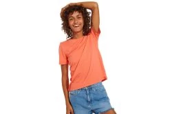 Banana Moon Slippy Midoli T-shirt Oranje Dames