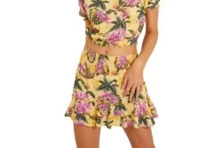 Banana Moon Cecilia Rokje Limetropi Dames