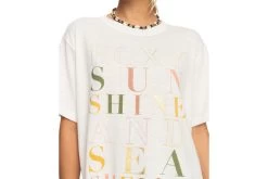 Roxy Crystal Vision Oversized T-shirt Wit Dames -Koop de nieuwe sportmode. 37109651 3