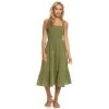 Roxy Honeymoon Avenue Jurk Loden Green Dames