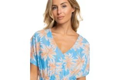 Roxy Dynamite Girl Again Jurk Azure Blue Palm Island Dames -Koop de nieuwe sportmode. 37109658 3