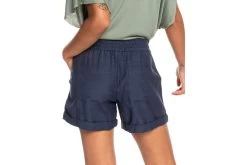 Roxy Another Kiss Linnen Short Mood Indigo Dames -Koop de nieuwe sportmode. 37109674 3