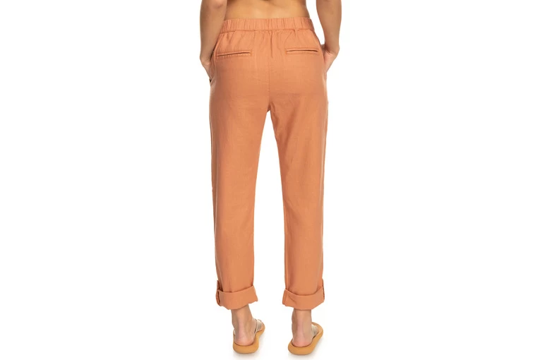 Roxy On The Seashore Linnen Cargobroek Cork Dames 3 Roxy On The Seashore Linnen Cargobroek Cork Dames - Afbeelding 3