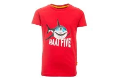 Stones And Bones Haai T-shirt Rood KIDS
