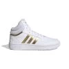 Adidas Hoops 3.0 Mid Sneaker Wit/goud Dames
