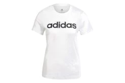 Adidas LOUNGEWEAR Essentials Slim Logo T-shirt White/Black Dames