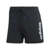 Adidas Essentials Linear French Terry Short Black / White Dames
