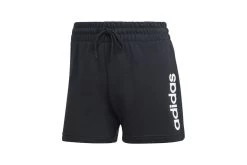 Adidas Essentials Linear French Terry Short Black / White Dames