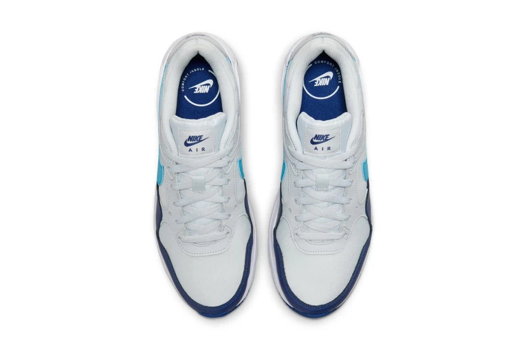 Nike Air Max SC Sneaker Pure Platinum/blauw Heren 4 Nike Air Max SC Sneaker Pure Platinum/blauw Heren - Afbeelding 4