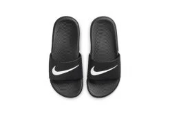 Nike Kawa Slippers Zwart/wit MEISJES -Koop de nieuwe sportmode. 37113248 3