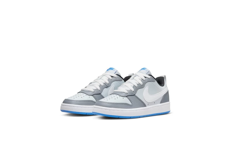 Nike Court Borough Low 2 Sneaker Grijs/blauw KIDS 3 Nike Court Borough Low 2 Sneaker Grijs/blauw KIDS - Afbeelding 3